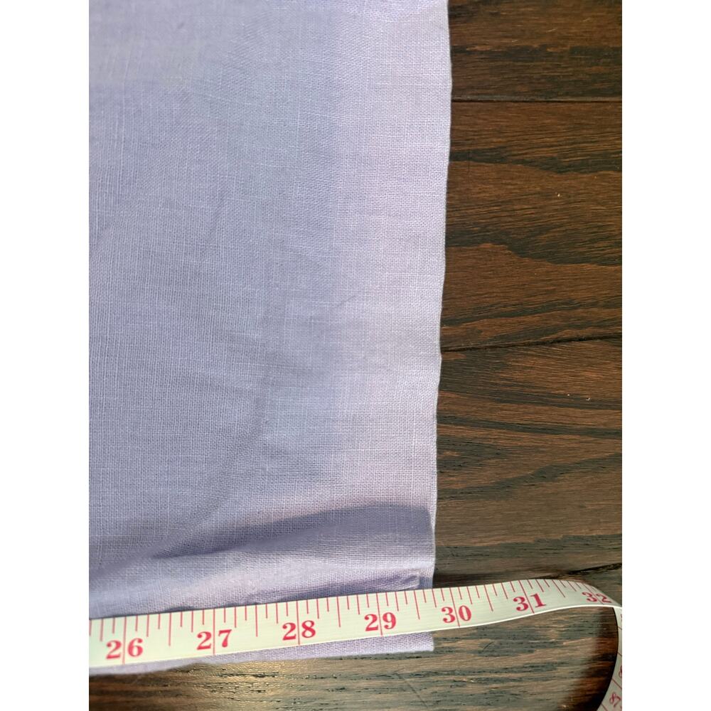 Abercrombie & Fitch Lavender Linen Blend tailored Wide Leg Pants Small - Picture 11 of 12